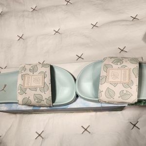 Puma and Animal Crossing Collaboration Limited edition Sandals / Slides 9M